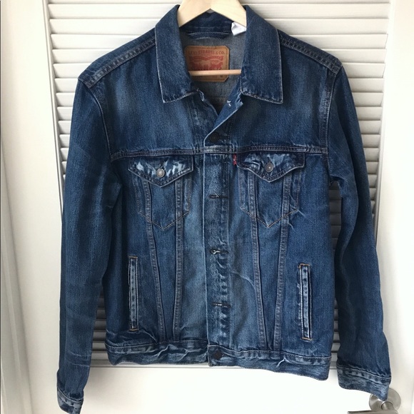 NWOT Levi’s Men’s Denim Trucker Jacket - Picture 3 of 7